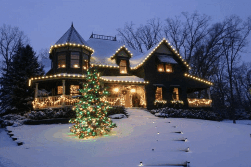 Christmas lights from ArborLawn